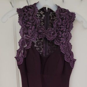 Purple Evening Dress